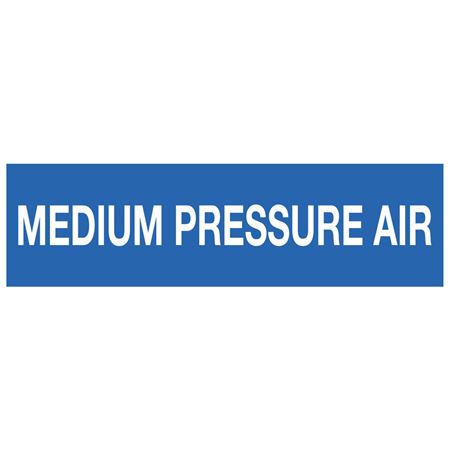 ANSI Pipe Marker - Medium Pressure Air - PK/10